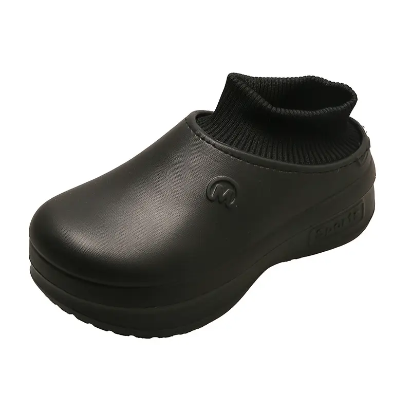 6.0 Thick-soled Heightened Waterproof New Style Cotton Slippers Women's Autumn and Winter Non-slip Home Indoor Warm Moon Shoes Soft - Image 7