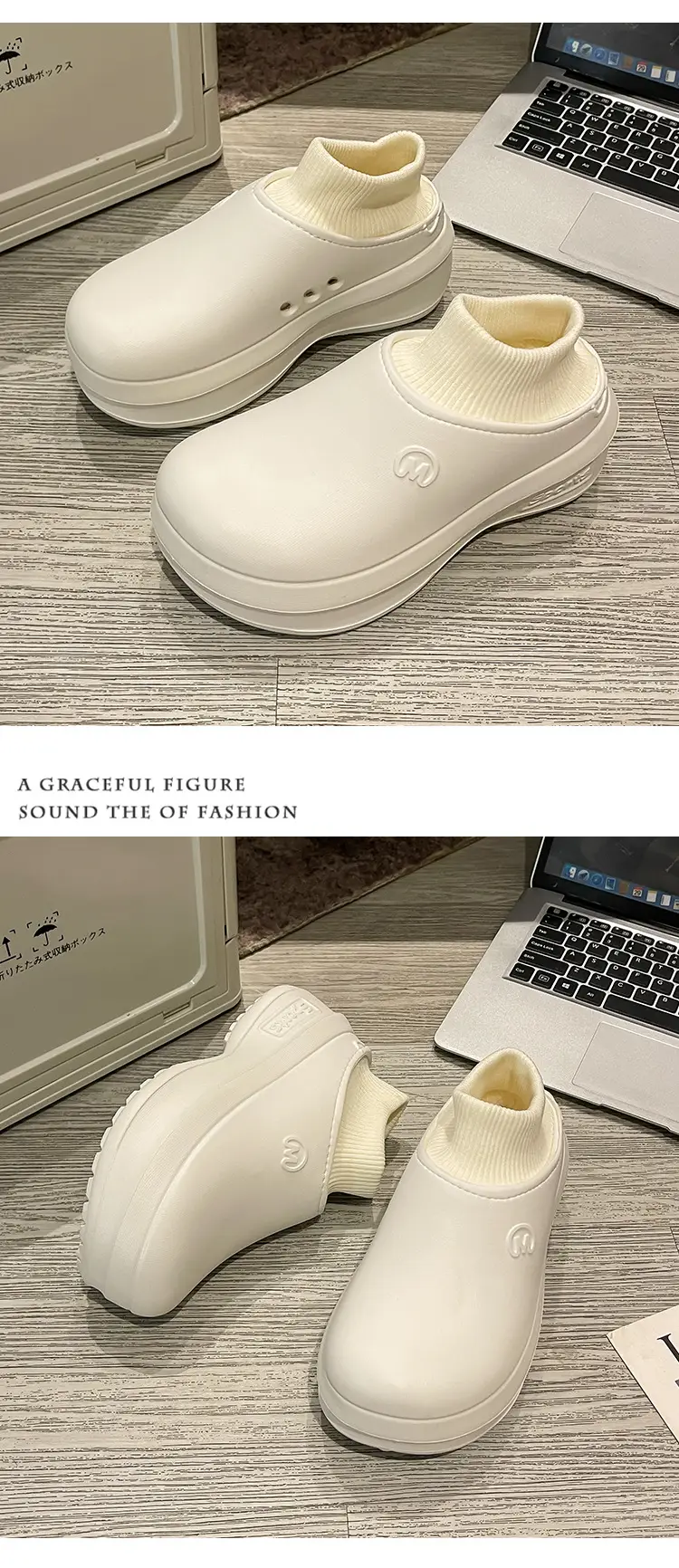 6.0 Thick-soled Heightened Waterproof New Style Cotton Slippers Women's Autumn and Winter Non-slip Home Indoor Warm Moon Shoes Soft — feature 16