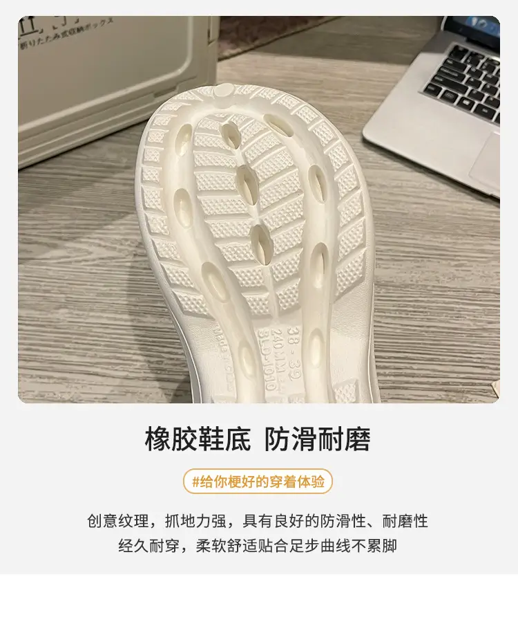 6.0 Thick-soled Heightened Waterproof New Style Cotton Slippers Women's Autumn and Winter Non-slip Home Indoor Warm Moon Shoes Soft — feature 9