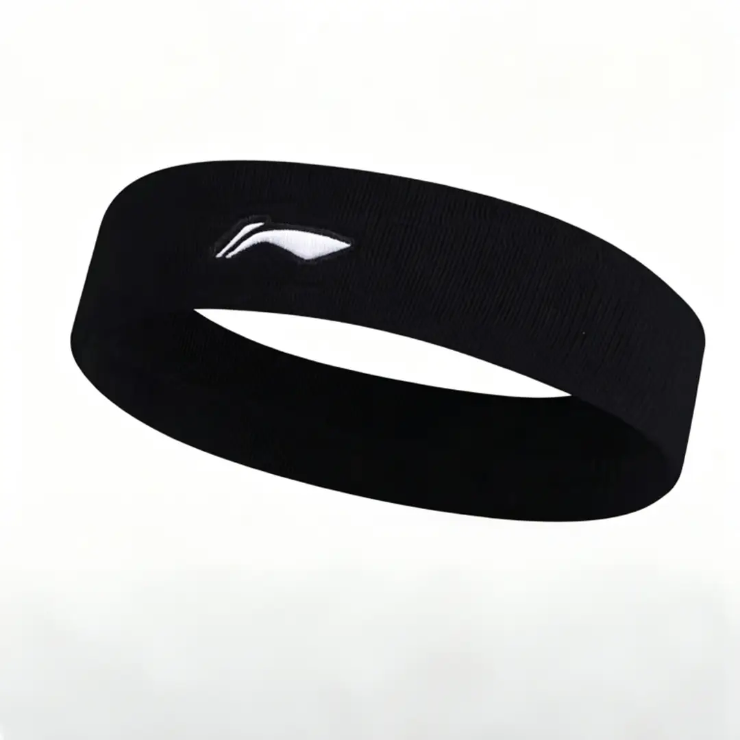 Li Ning Sports Hair Band Women's Sweat-absorbent Headband Anti-sweat Band Men's Turban Running Basketball Anti-sweat Guide Headband on Forehead