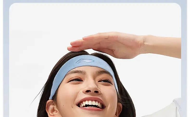 Li Ning Sports Hair Band Women's Sweat-absorbent Headband Anti-sweat Band Men's Turban Running Basketball Anti-sweat Guide Headband on Forehead — feature 27