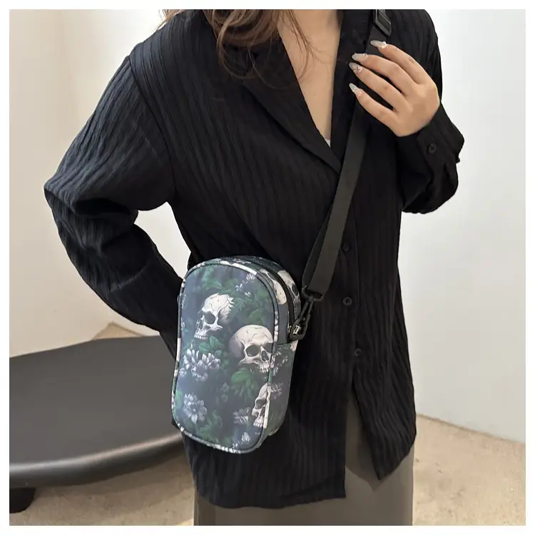 Cool Hot Girl Skull Printed Shoulder Bag Women 2024 - Image 7