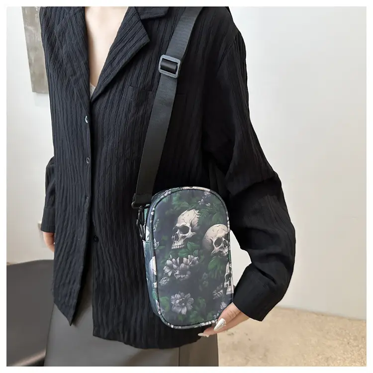 Cool Hot Girl Skull Printed Shoulder Bag Women 2024 — feature 11