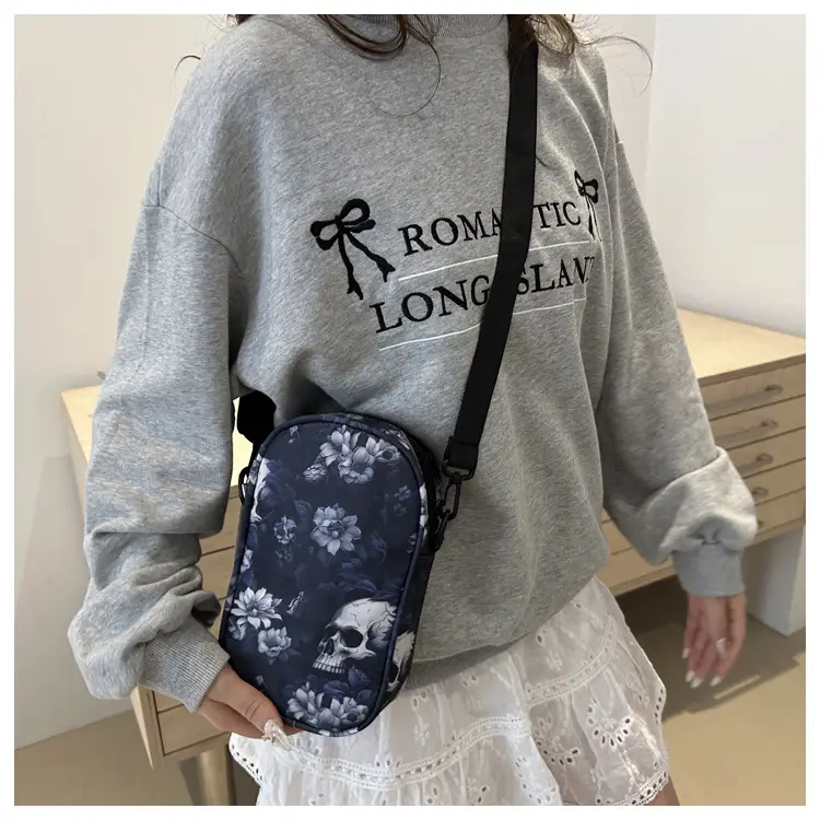 Cool Hot Girl Skull Printed Shoulder Bag Women 2024 — feature 19