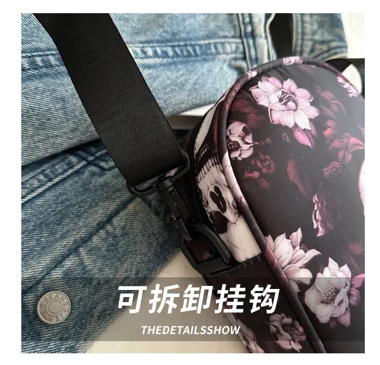Cool Hot Girl Skull Printed Shoulder Bag Women 2024 — feature 6