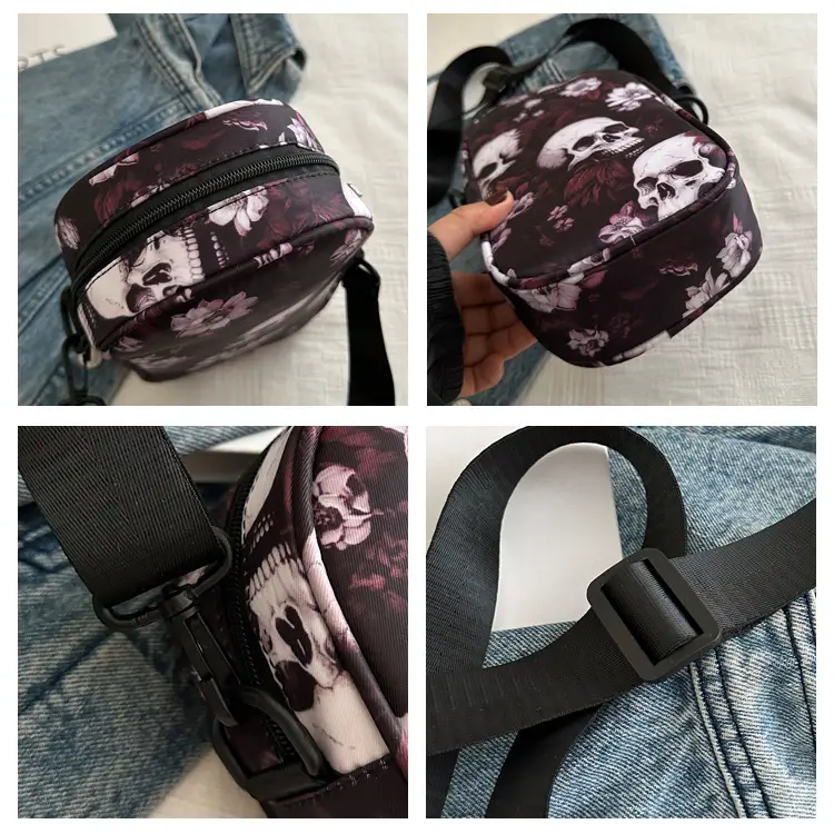 Cool Hot Girl Skull Printed Shoulder Bag Women 2024 — feature 9