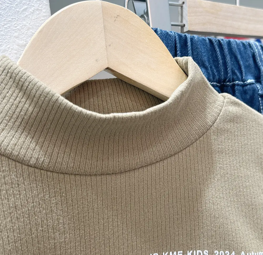 Boys White Printed Long Sleeve T-Shirt Spring Autumn 2024 — feature 10