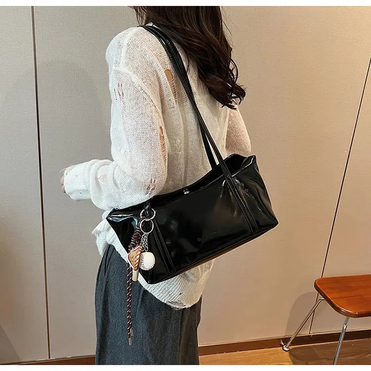 Women's Retro Brown Shoulder Bag 2024 New Arrival — feature 14