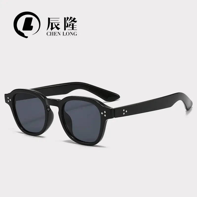 Women Retro Oval Sunglasses Anti-Ultraviolet 8128