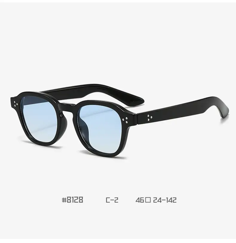 Women Retro Oval Sunglasses Anti-Ultraviolet 8128 — feature 10