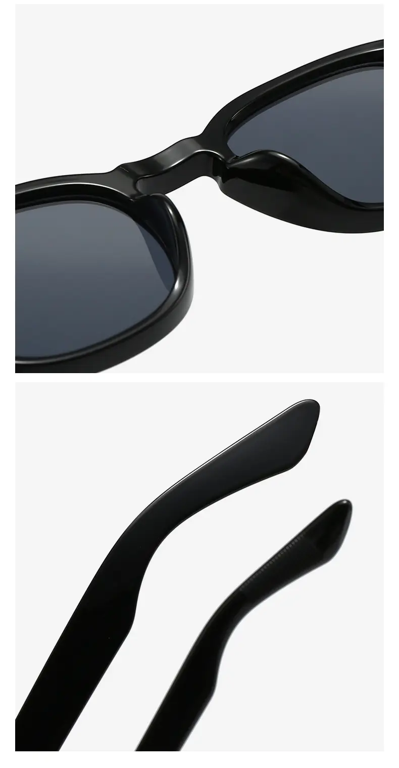Women Retro Oval Sunglasses Anti-Ultraviolet 8128 — feature 6