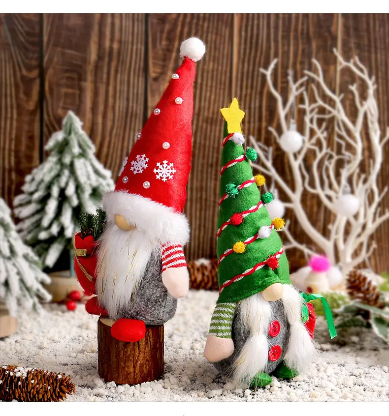 Christmas Hug Gift Doll Decorative Pointed Hat Doll — feature 10