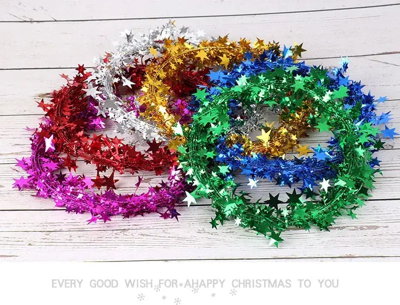 Christmas Tree Decor with Stars, Stars, and Pinecones — feature 12
