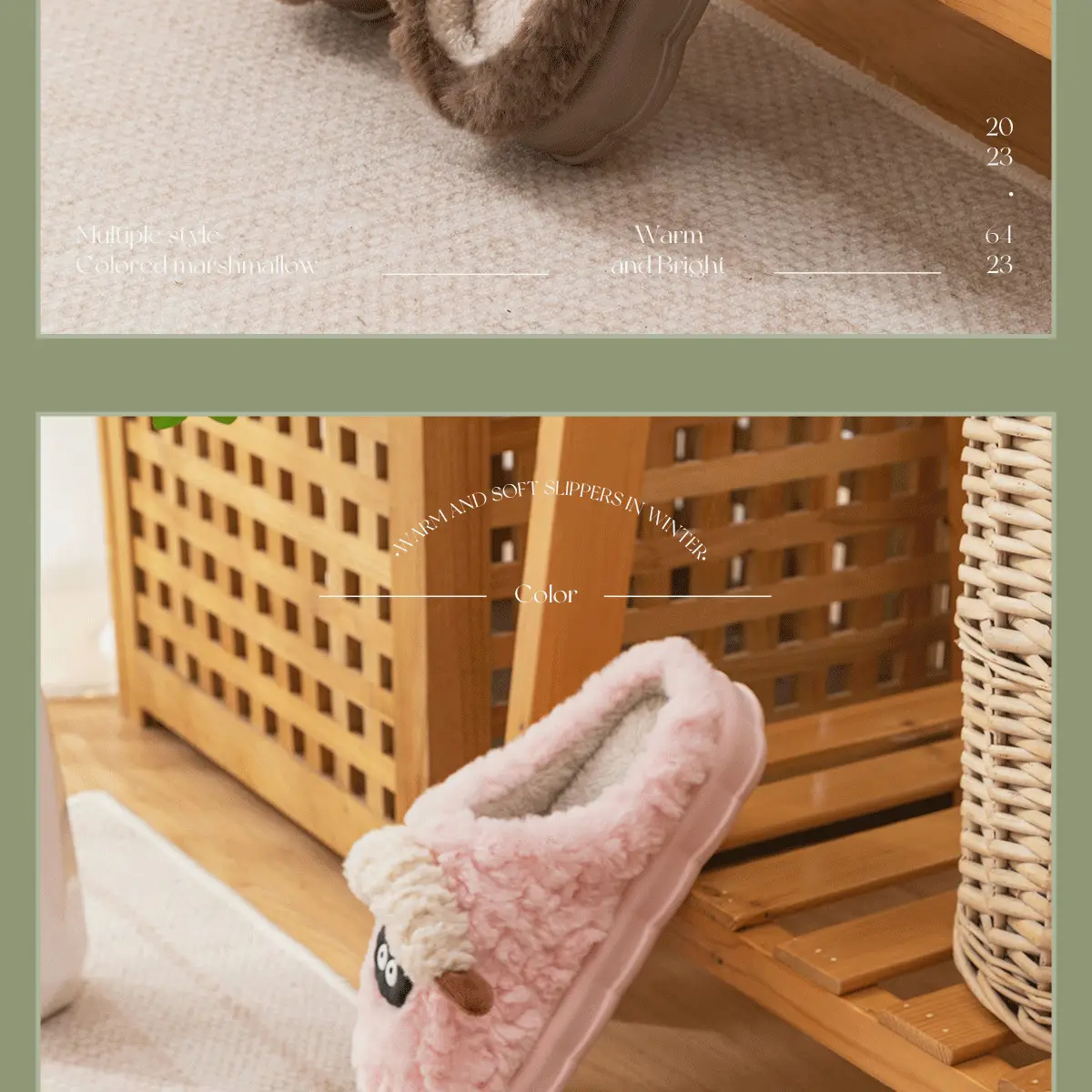 Cute Plush Cartoon Slippers for Women Winter 2026 — feature 17