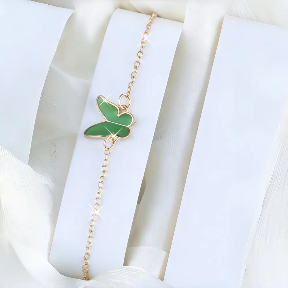 Pink Butterfly Matching Jewelry Set for Women — feature 9