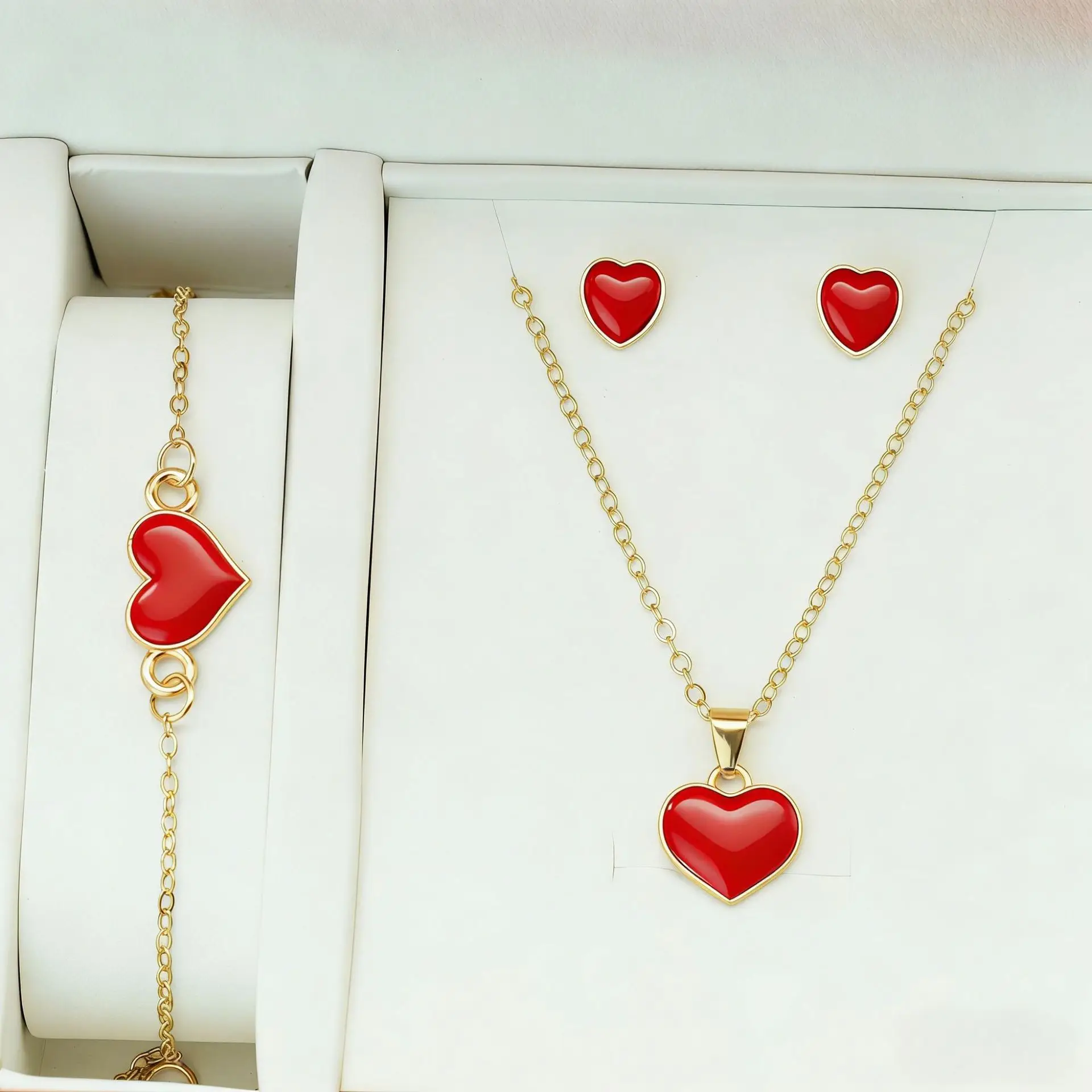 Pink Butterfly Matching Jewelry Set for Women - Image 16