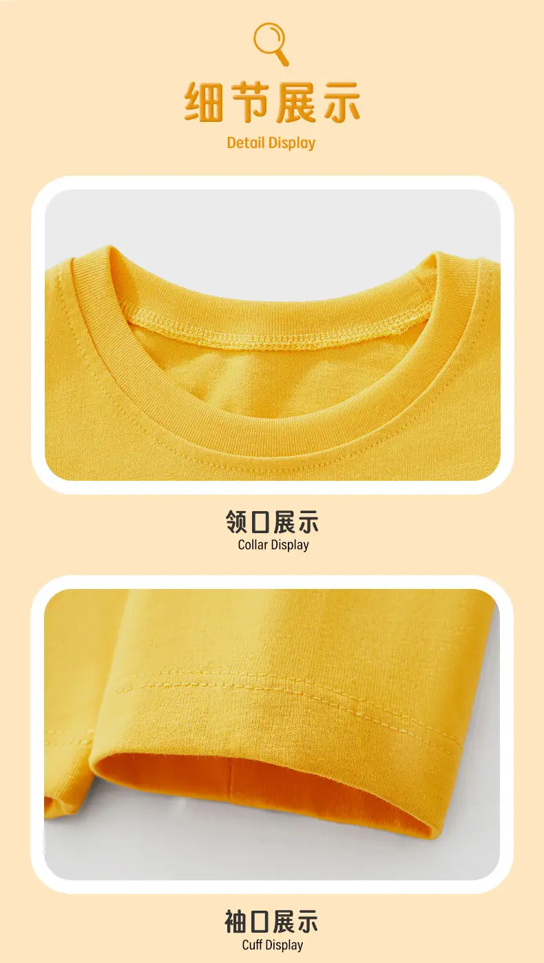 Little Bitty Autum Pure Cotton Printed Boys T-Shirt Long Sleeve Round Neck European American Kids T-Shirt — feature 9