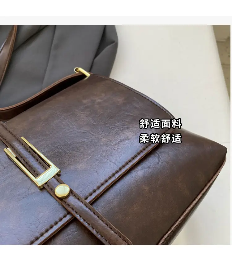 Black Leather Shoulder Bag for Women 2024 — feature 5