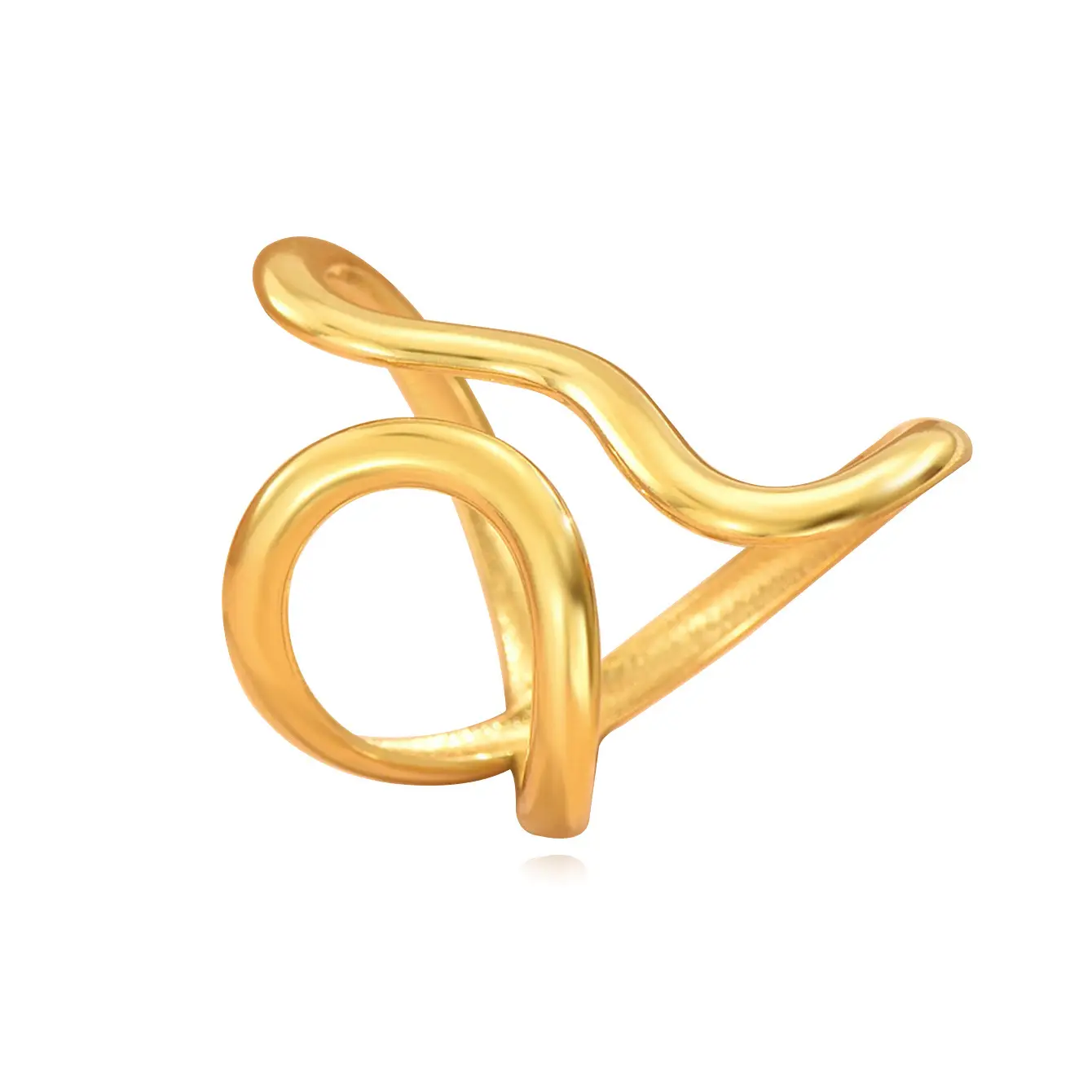 Stainless Steel Open Ring for Women, Niche Stackable Accessory - Image 12