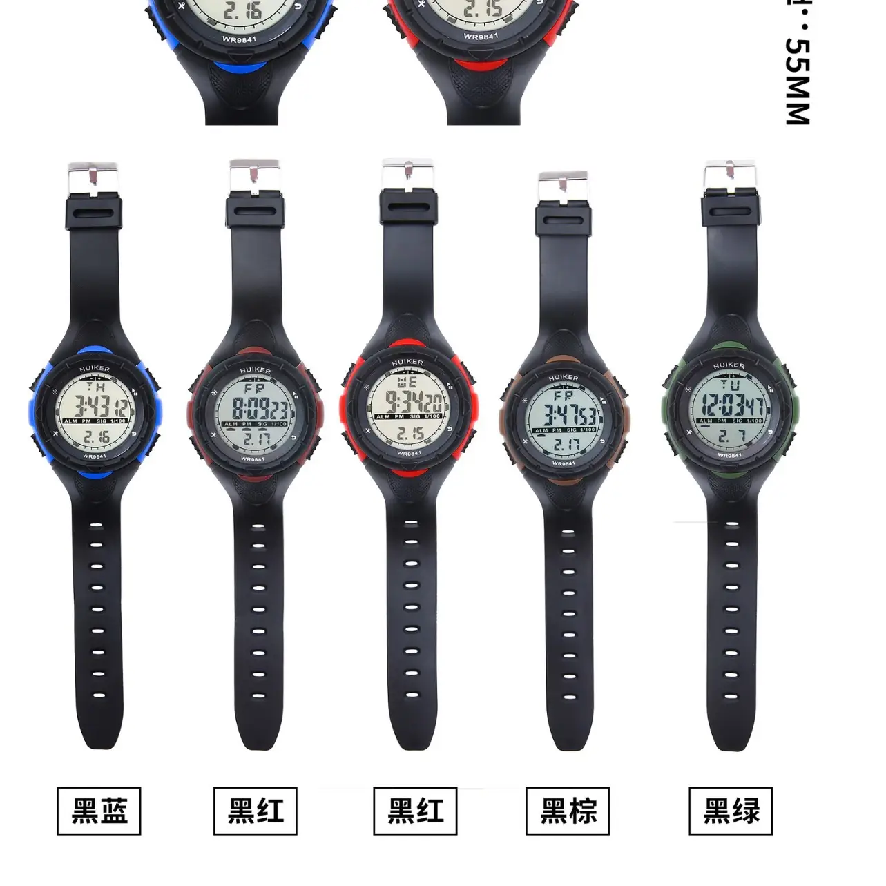 Unicorn Waterproof Women's Digital Watches Light Colors - Image 5