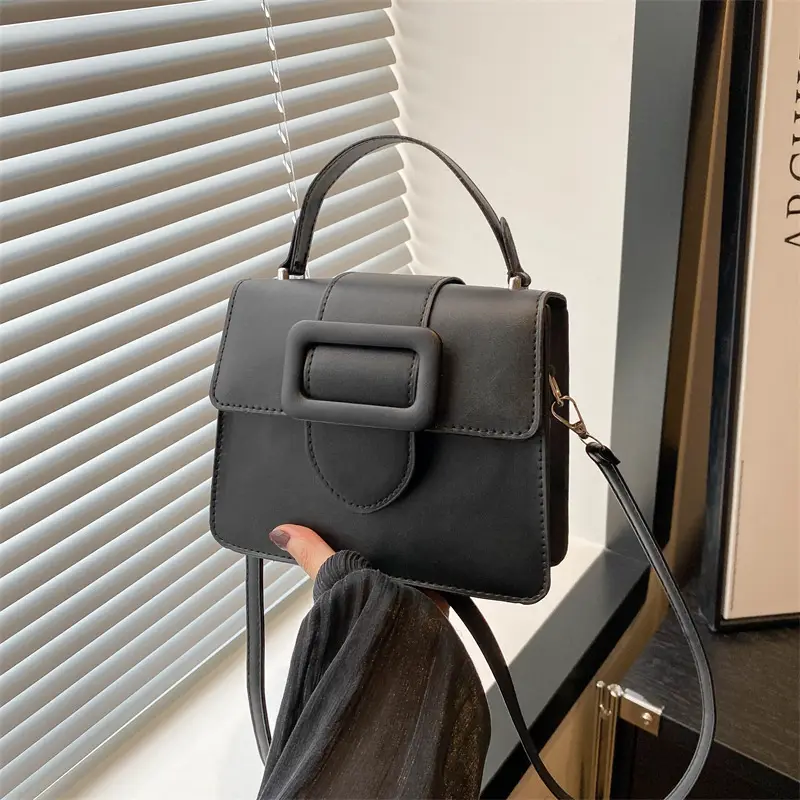 White Korean Style Crossbody Bag for Women