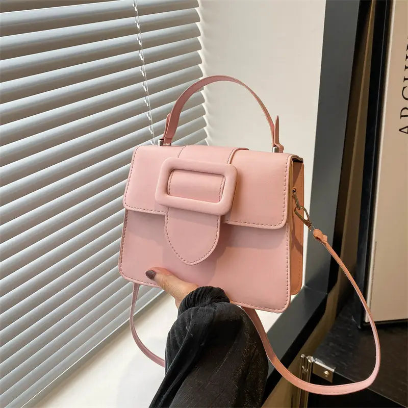 White Korean Style Crossbody Bag for Women