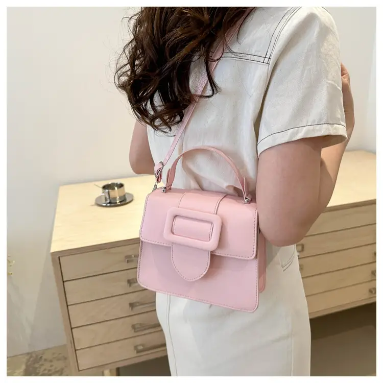 White Korean Style Crossbody Bag for Women — feature 12