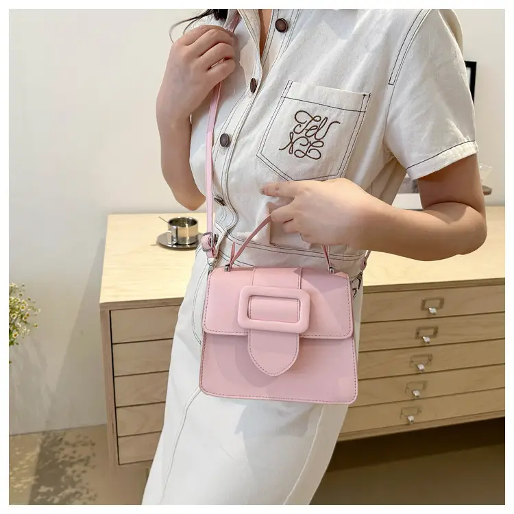White Korean Style Crossbody Bag for Women — feature 13