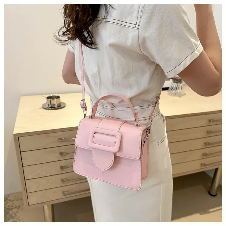 White Korean Style Crossbody Bag for Women — feature 14