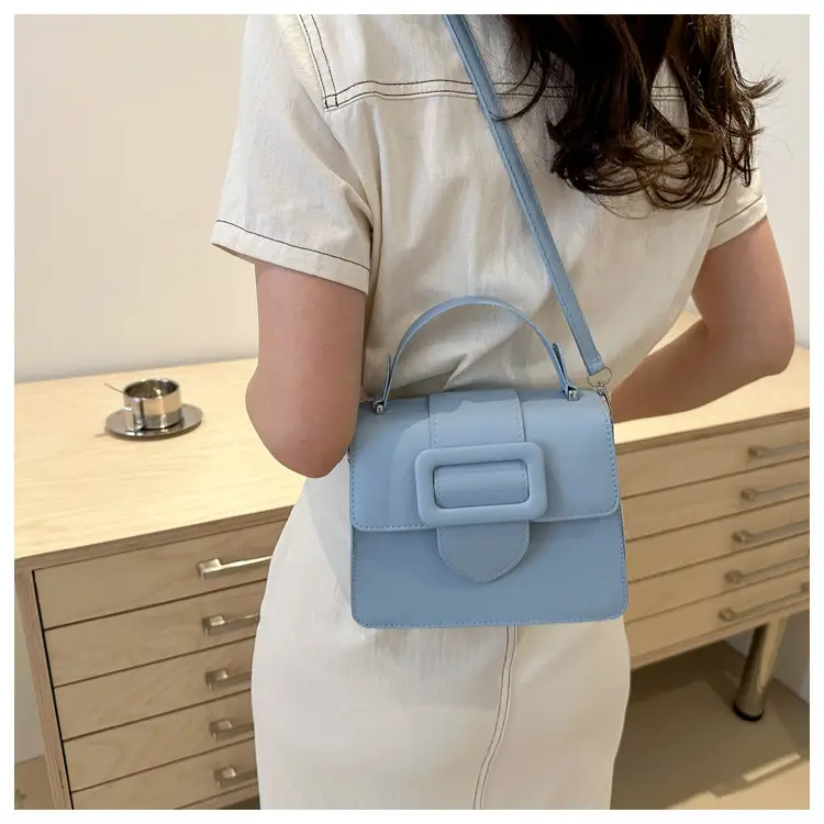 White Korean Style Crossbody Bag for Women — feature 17