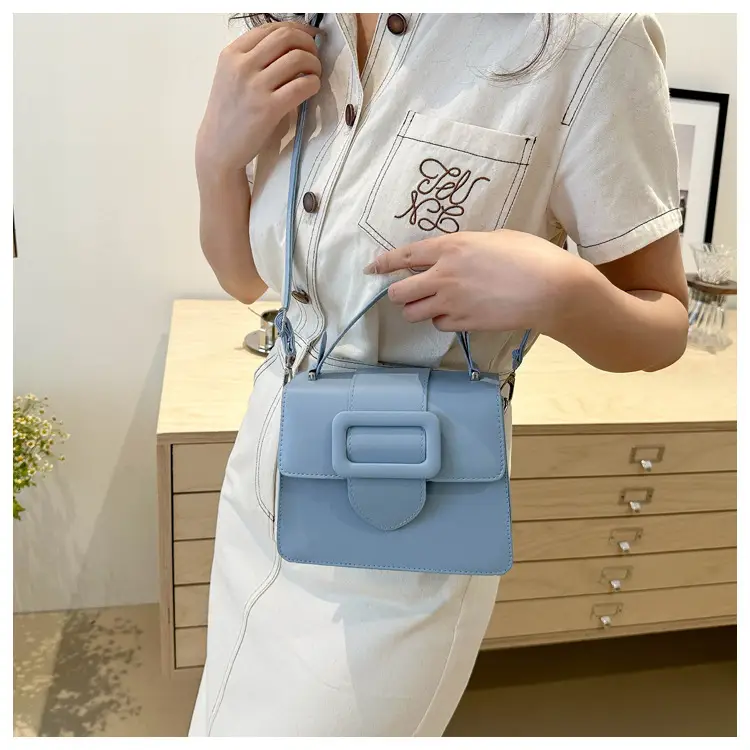 White Korean Style Crossbody Bag for Women — feature 18