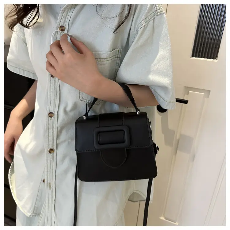 White Korean Style Crossbody Bag for Women — feature 21
