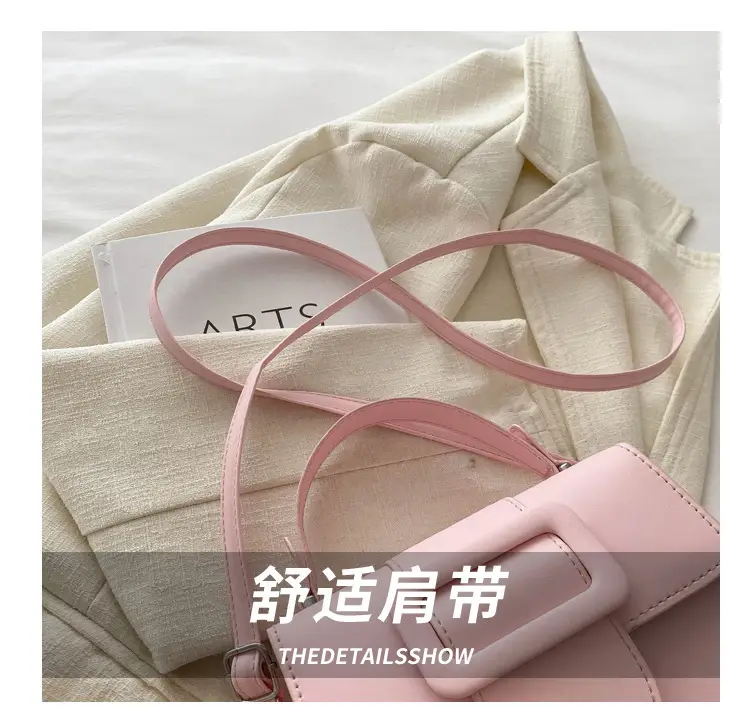 White Korean Style Crossbody Bag for Women — feature 5