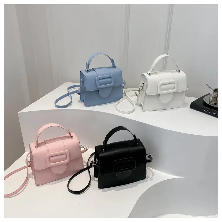 White Korean Style Crossbody Bag for Women — feature 7