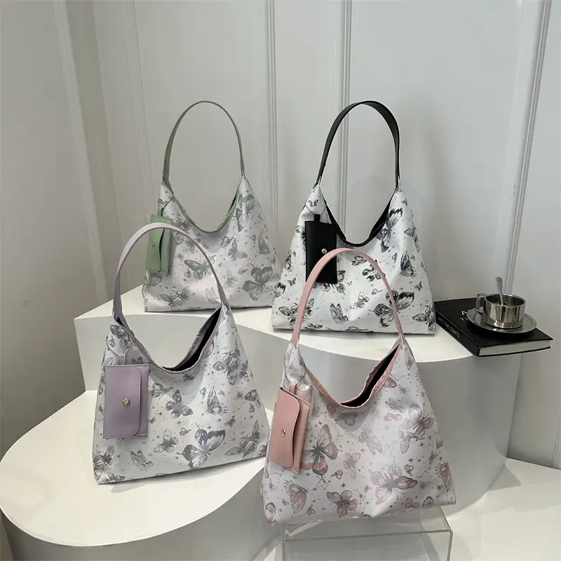 Printed Butterfly Women's Tote Bag 2025 Autumn - Image 8