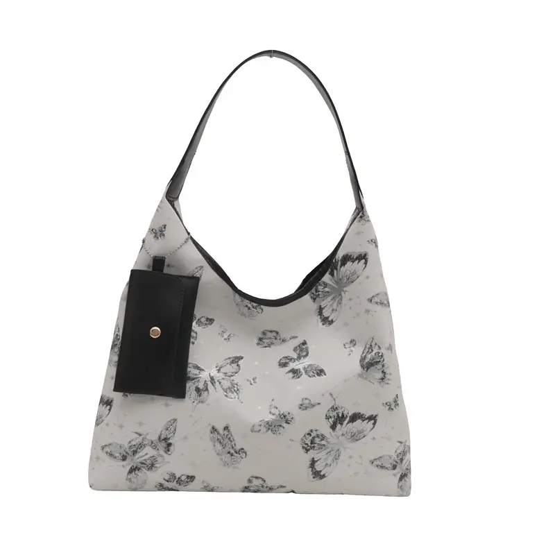 Printed Butterfly Women's Tote Bag 2025 Autumn - Image 9