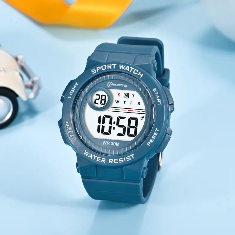 Pink Waterproof Digital Watch for Men Women - Image 7