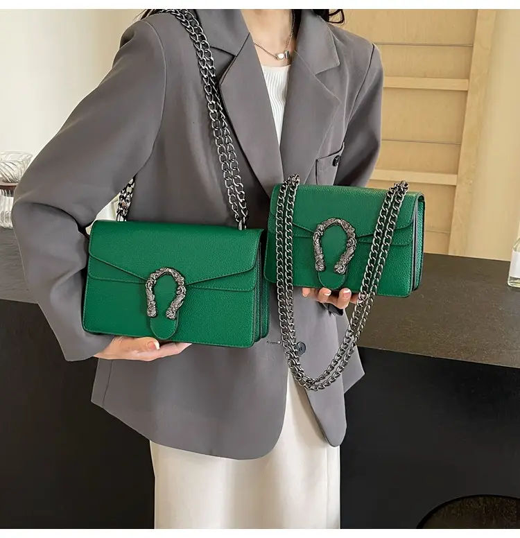 Light Green Chain Crossbody Bag 2026 New Model — feature 13