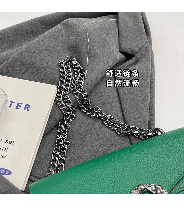 Light Green Chain Crossbody Bag 2026 New Model — feature 21