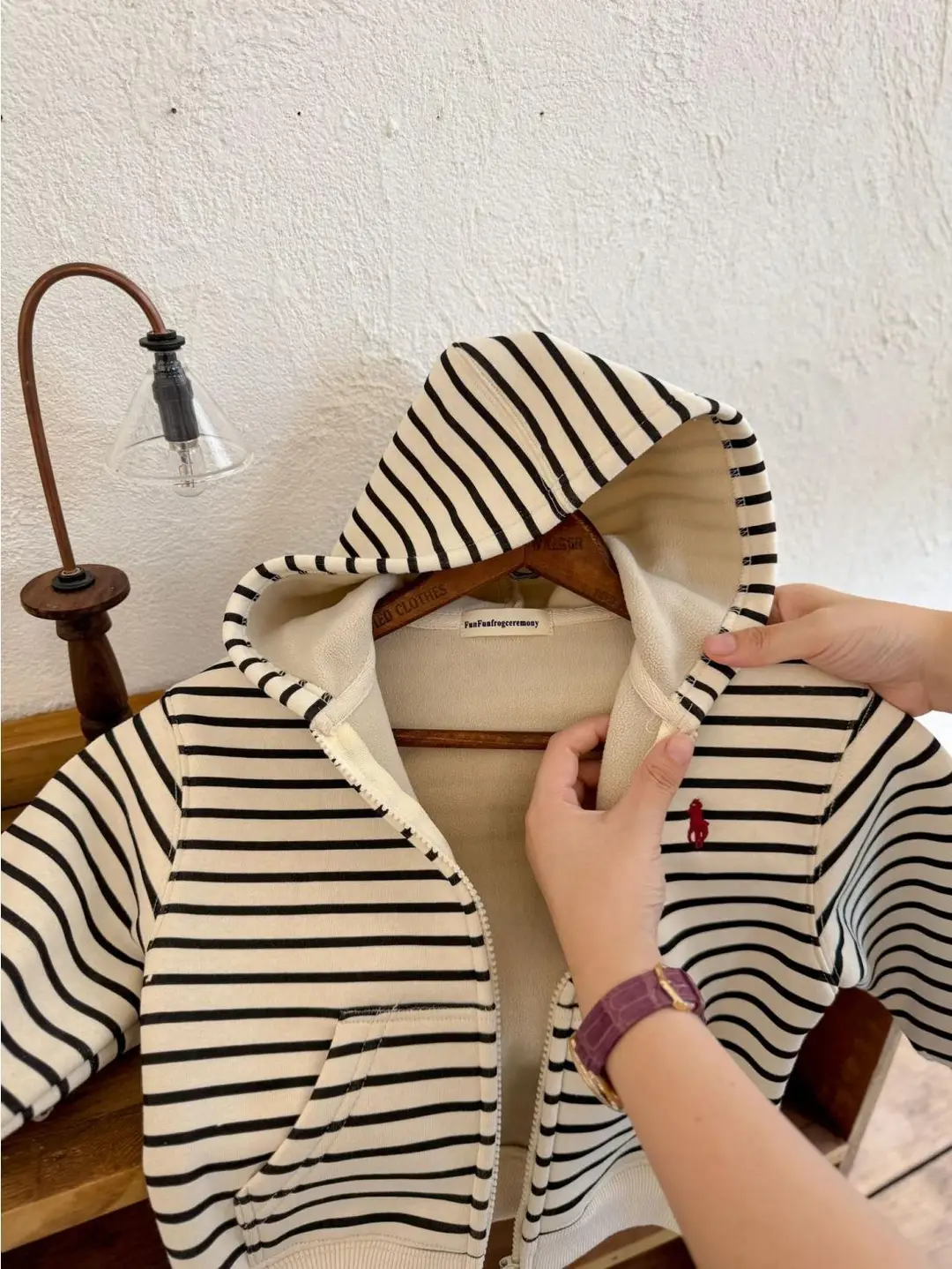 Children's Cashmere Jacket for Boys and Girls Thickened Casual Zipper Cardigan Warm Top Cashmere Baby's Hooded Jacket — feature 3