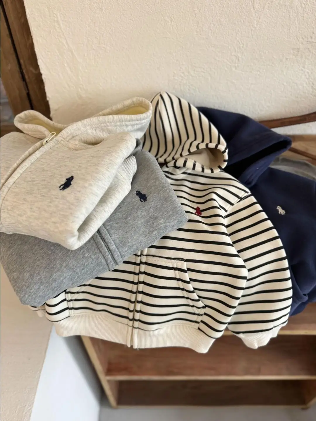 Children's Cashmere Jacket for Boys and Girls Thickened Casual Zipper Cardigan Warm Top Cashmere Baby's Hooded Jacket — feature 4