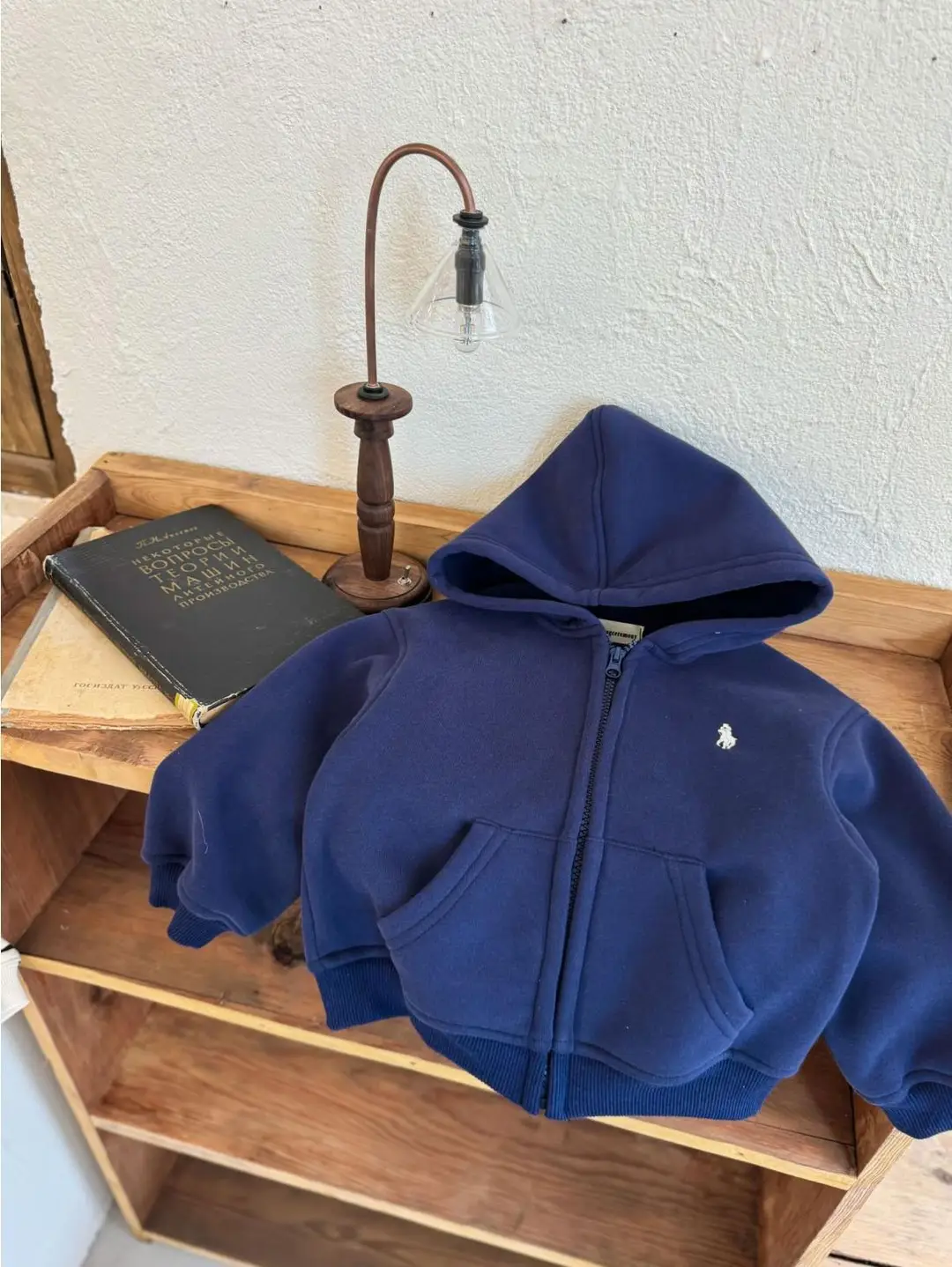 Children's Cashmere Jacket for Boys and Girls Thickened Casual Zipper Cardigan Warm Top Cashmere Baby's Hooded Jacket — feature 5