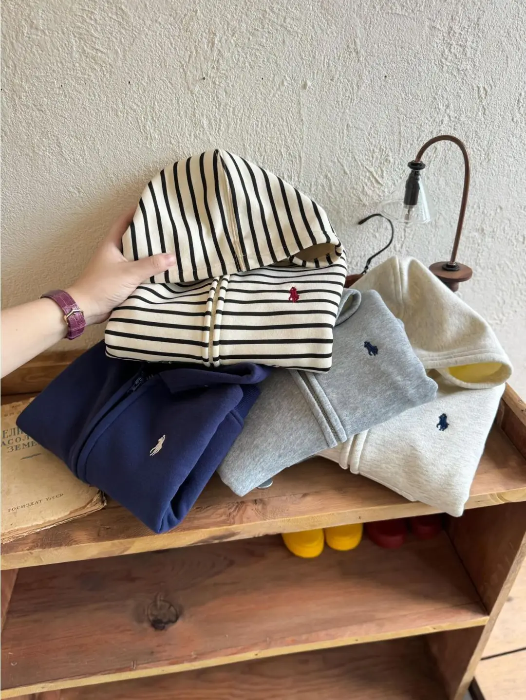 Children's Cashmere Jacket for Boys and Girls Thickened Casual Zipper Cardigan Warm Top Cashmere Baby's Hooded Jacket — feature 7