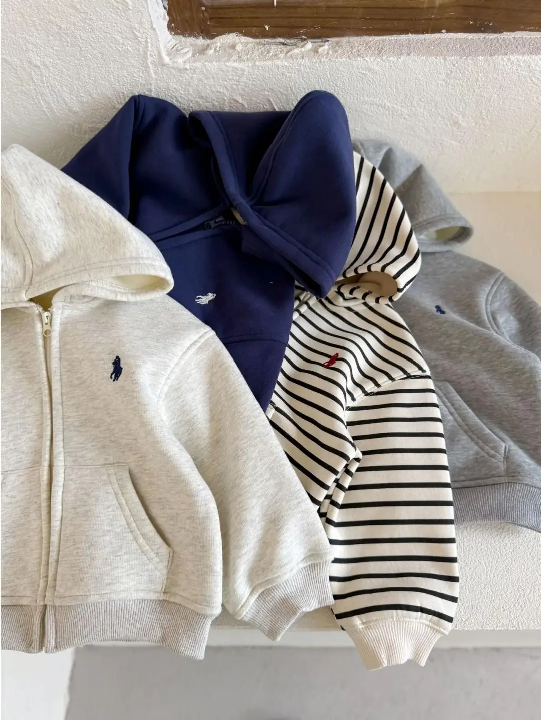Children's Cashmere Jacket for Boys and Girls Thickened Casual Zipper Cardigan Warm Top Cashmere Baby's Hooded Jacket — feature 9