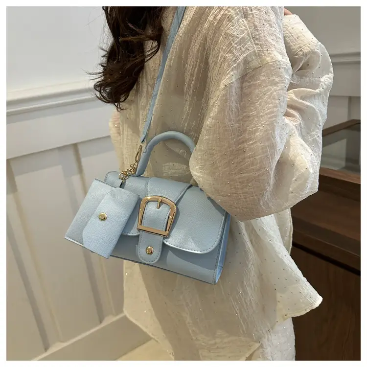 Candy Color Small Square Handbag Women's Crossbody — feature 16