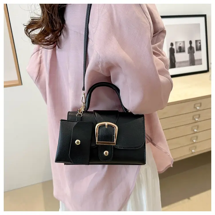 Candy Color Small Square Handbag Women's Crossbody — feature 18