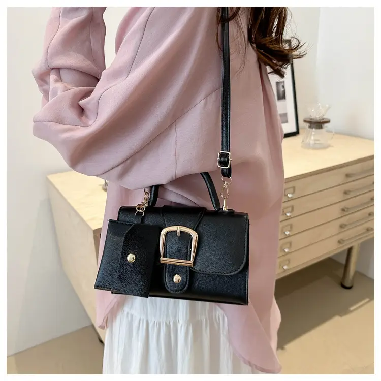 Candy Color Small Square Handbag Women's Crossbody — feature 19