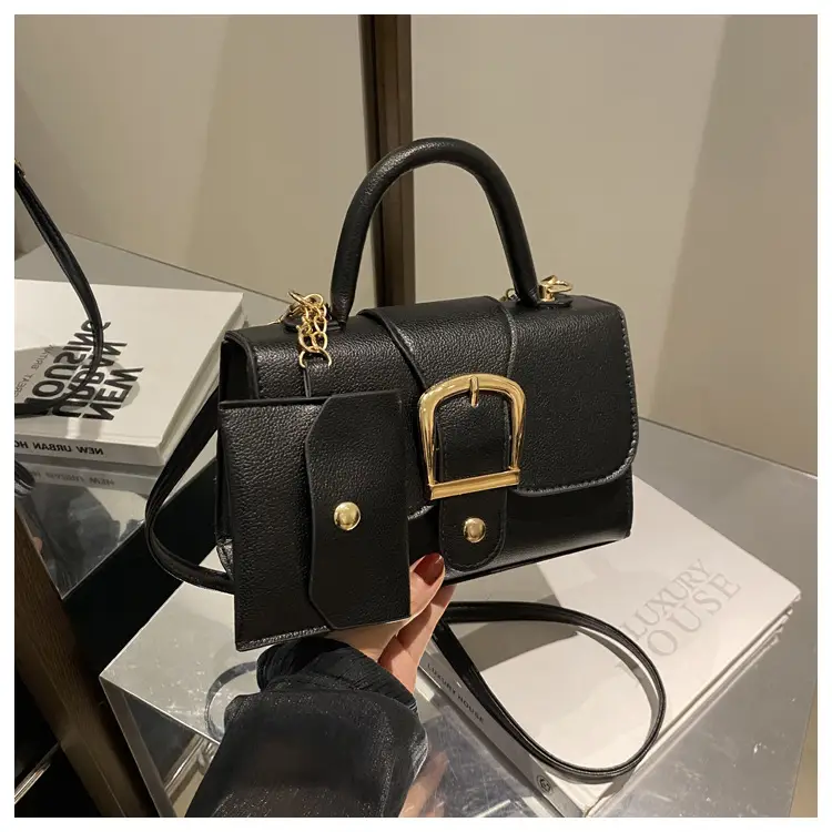 Candy Color Small Square Handbag Women's Crossbody — feature 21