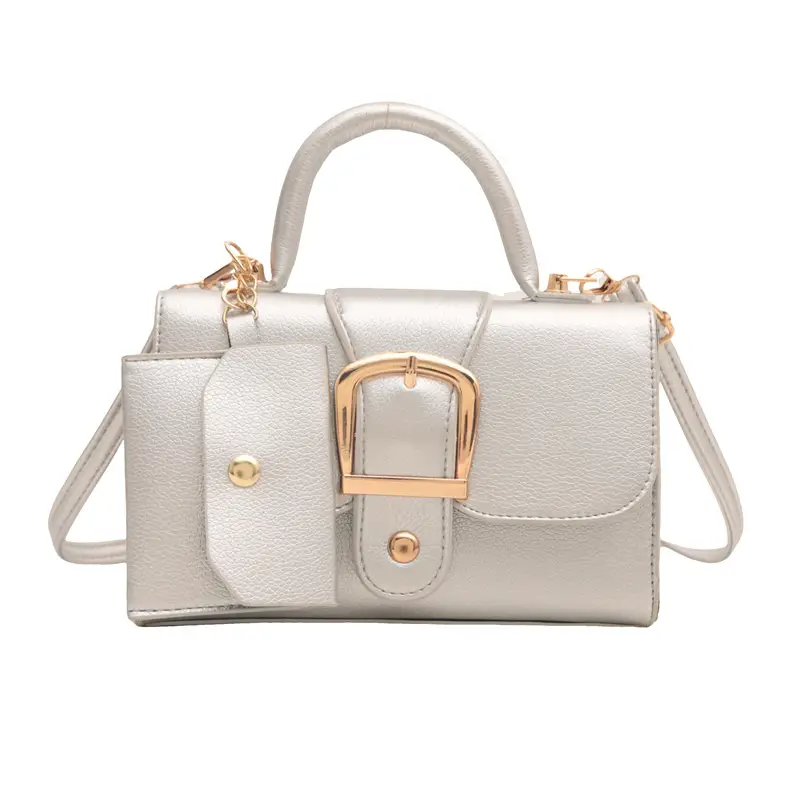 Candy Color Small Square Handbag Women's Crossbody - Image 3