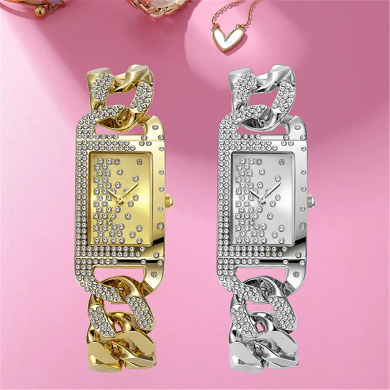 Women's Luxury Gold Diamond Quartz Watch — feature 6
